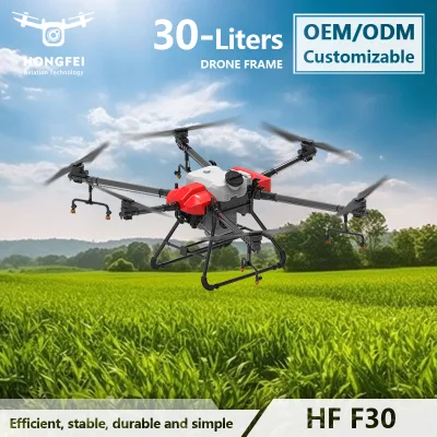  Droni A costi contenuti PARA Fumigar 6 assi 30L Agricoltura droni parti di ricambio Drone Crop Sprayer per irrigazione agricola UAV pieghevole drone Drone in fibra di carbonio Telaio