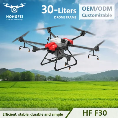 Costo esportabile prestazioni UAV 30L personalizzato remoto agricolo High Carbon Contenuto fibra di carbonio telaio resistente Drone 6 assi rack per droni agricoli