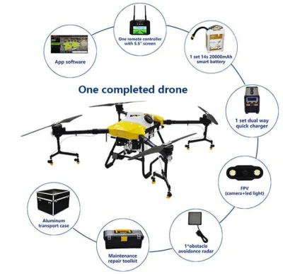  Il nuovissimo drone per irroratrici agricole 10L/16L/30L/40L per irrorare alberi/verdure