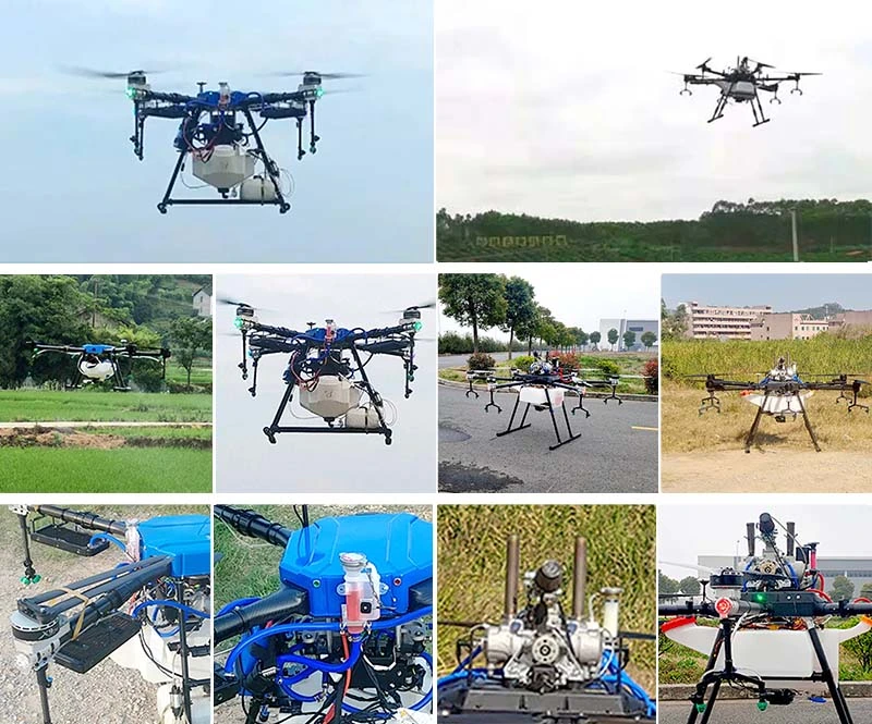 Dron PARA Fumigar Irrigation Oil Gasoline Hybrid Drone for Farming