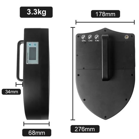 Anti Drone System Factory Counter Uav Uas Systems Drone Detection C-Uas System for Uav/Drone Shielded