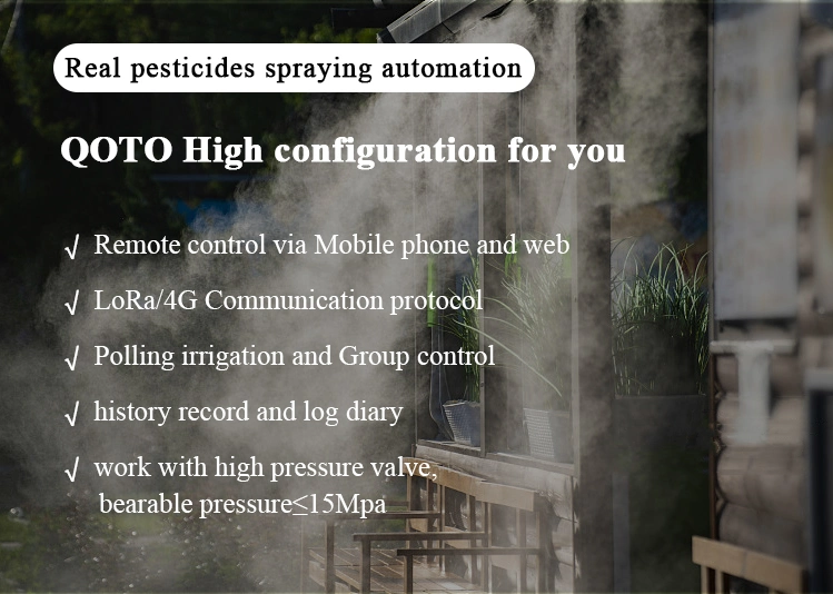 APP Smart Control Fog Smoke Sprayer Agricultural Pesticide Mosquito Spray Fogger Water Misting System Sprayer Via 4G Network