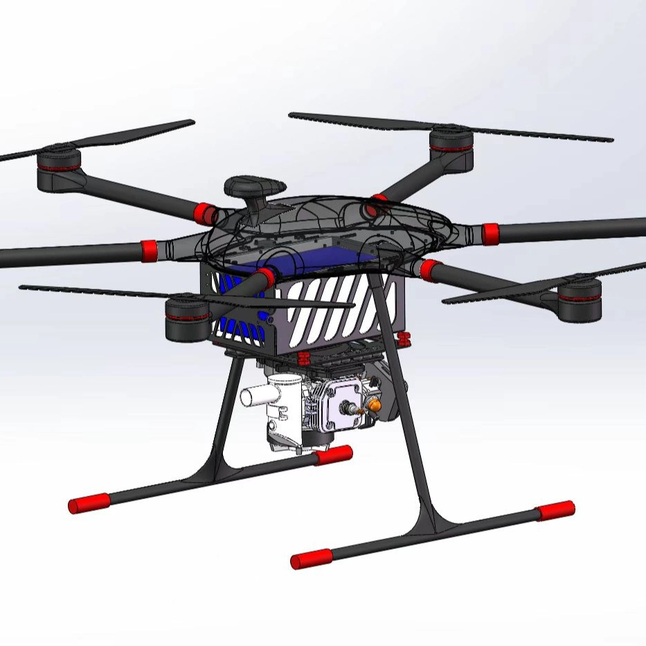 Professional Gyrocopter Safety Monitoring Drone