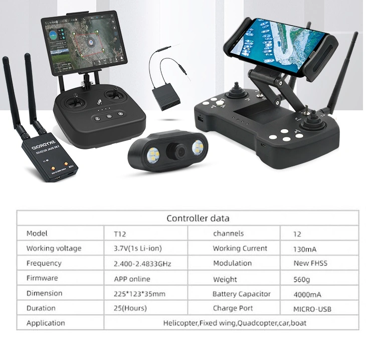 Skydroid T12 - Remote Control and Camera for Agricultural Drones