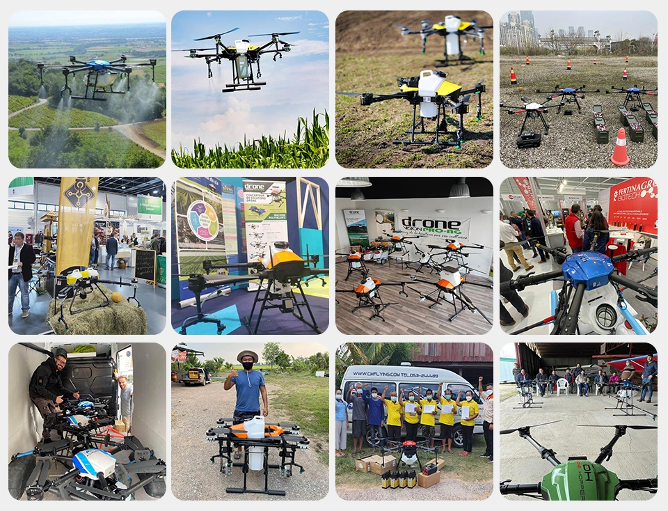 30L Agricultural Drone Sprayer Payload Drone Six Rotor Drones