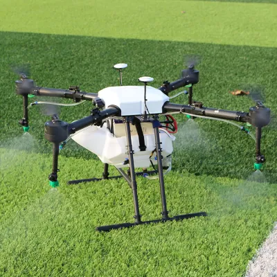 10 л 10 кг оплодотворение и ирригация Соуингул Фумигационный дрон для сельского хозяйства Опрыскиватель