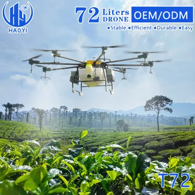 Применение распыления сельскохозяйственных культур дрон UAV 72 л.
