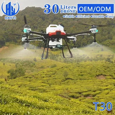  Hf T30 4 оси Fpv беспилотных самолетов камеры распыления пестицидов с помощью Drone для сельского хозяйства