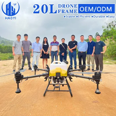 Рама - 20кг полезной нагрузки культур 20L фумигации сельское хозяйство сельскохозяйственные фермы опрыскивания стабильной рамы распыления пестицидов Drone с дополнительным оборудованием Drone