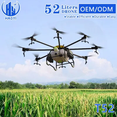 Самый большой спрей 52 л Smart Agriculture дроны Fruit Fumigation дезинфицирующее средство для ирригации Опрыскиватель для ферм DRON распыление пестицидов Сельскохозяйственный опрыскиватель дрон для голода