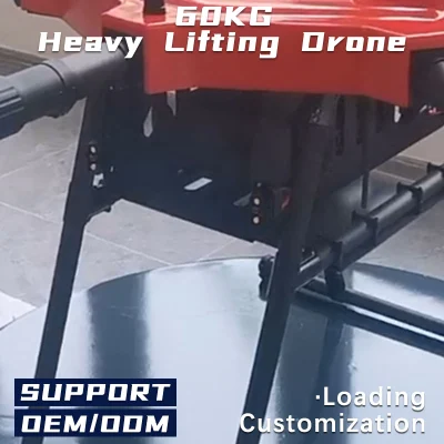 60 кг Транспортный дрон для тяжелых условий эксплуатации для доставки Использование товаров в строительстве