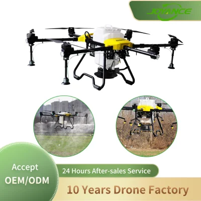 Экономичная Joyance 30L Farming UAV Peticide Сельское хозяйство опрыскивание дрон с. Расход опрыскивания 15 га/час для опрыскивания сельскохозяйственных пестицидов и разбрасывания удобрений