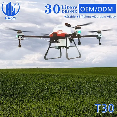 30L дрон управления пестицидами с пультом дистанционного управления с большим экраном