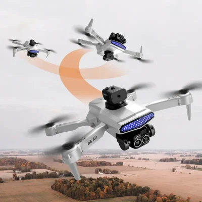 D6 Air Drone 4K HD Dual Camera WiFi FPV Obstacle Avoidance Optical Flow RC Quadcopter складные дроны RC
