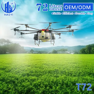 72 л длительное время полета Сельскохозяйственный дрон дальние дроны фумигация Сельскохозяйственное опрыскивание дрон UAV для опрыскивателя Farming