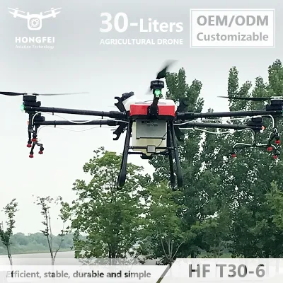 Agricola De Dron 6-Axis 30L Складные дроны Fumigar для сельскохозяйственных целей Распылитель распылителя химикатов Pulverizador