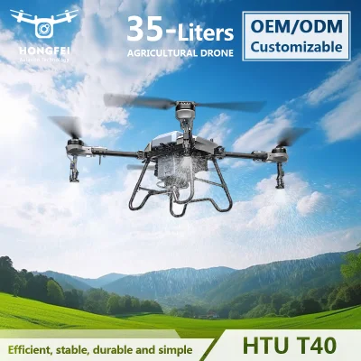T40 Farm Spray UAV 35L малошумный двигатель безщеточный Сельское хозяйство Цена дрона
