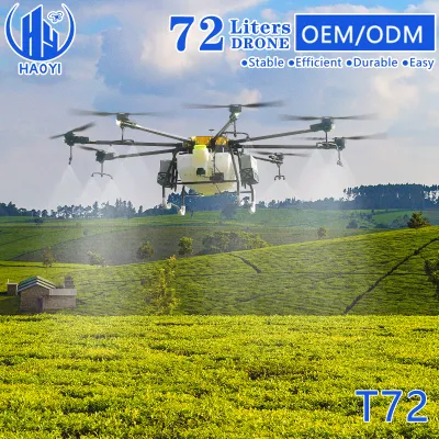 72 л сельскохозяйственной фумигации Drone опрыскивания 4K сельского хозяйства опрыскиватель 72L