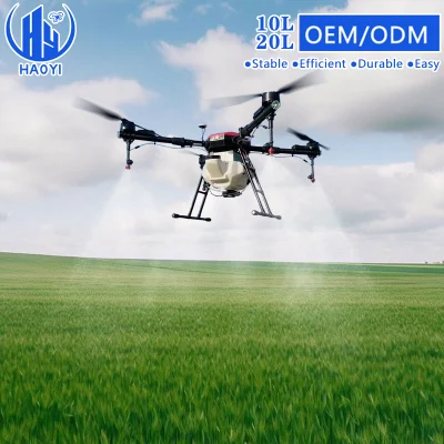 Производительность по затратам дроны для ферм T10 Профессиональная емкость 10 л 20 л Сельскохозяйственная Дрон опрыскивателя