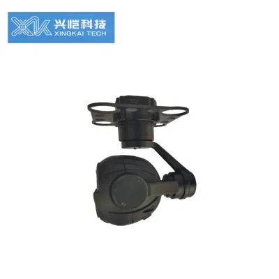  Поставщик камер cтабилизатора IP/HDMI Small Dual Light 3 Axis stainлизованная Cтабилизатор 10X Оптическая камера с зумом Термическая дрон Камера Инфракрасная камера Для дронов с камерой