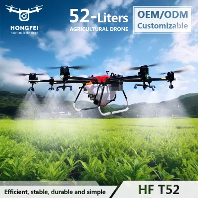  Новые типы дронов, используемых в дроне Agri Agri Agriculture 52 л. Опрыскиватель сельскохозяйственный распыляющий пестицид