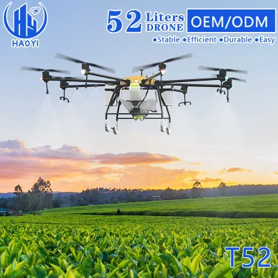 52 литров Защита садового завода повышенной вместимости Автоматическое точное земледелие Дрон UAV Дистанционное управление Сельское хозяйство Спрей Сельскохозяйственное распыление дрон