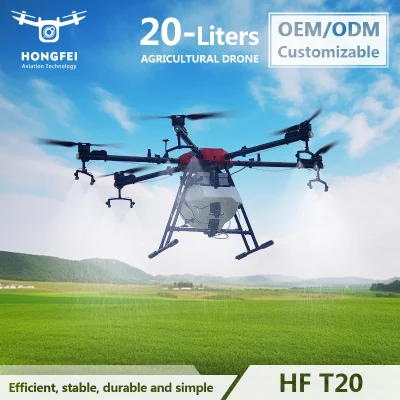 20L объем распыление удобрений УАВ Crop Drone Сельское хозяйство дрон Опрыскиватель С GPS