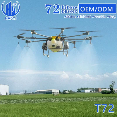 Сельское хозяйство 72 л Большой резервуар для воды аккумулятор Агро GPS Dron Farm Распылитель Agricola Spray Peticide Drone Pulverizador для орошения агро