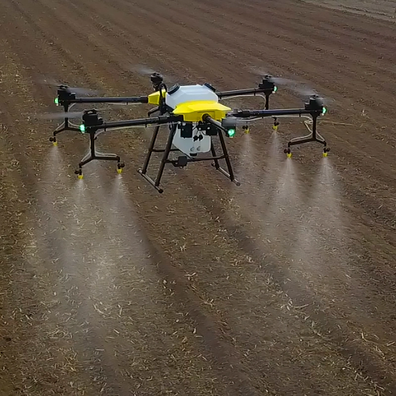 16L 4 Axis Agricultural Spraying Drones Crop Aircraft Mist Agriculture