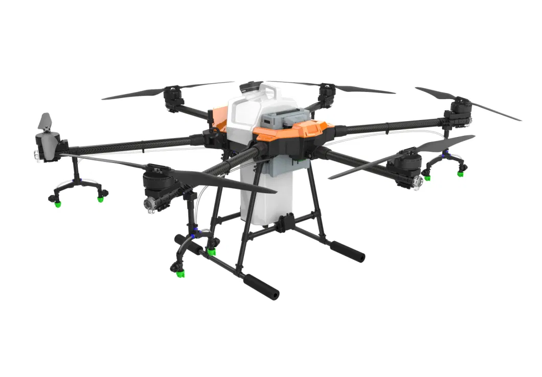 30L Crop Pesticide Sprayer Drone Double Sensors GPS Autonomous Flight System Radar Terrain Follow Function Agricultural Drone