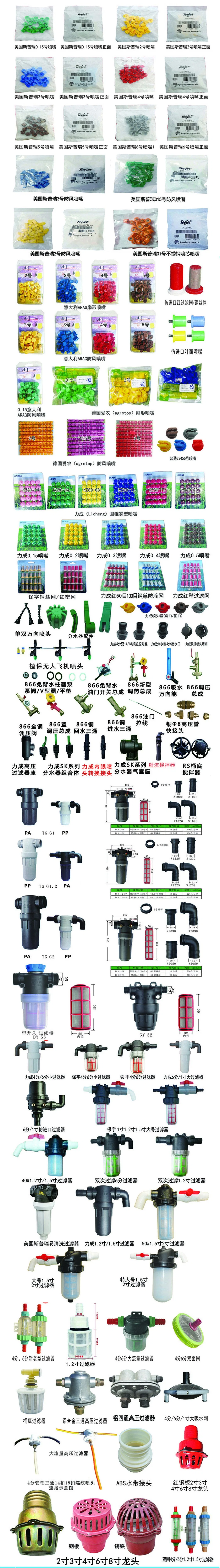 Farm System Agricultural Plastic Drip Irrigation Filter for Irrigation System