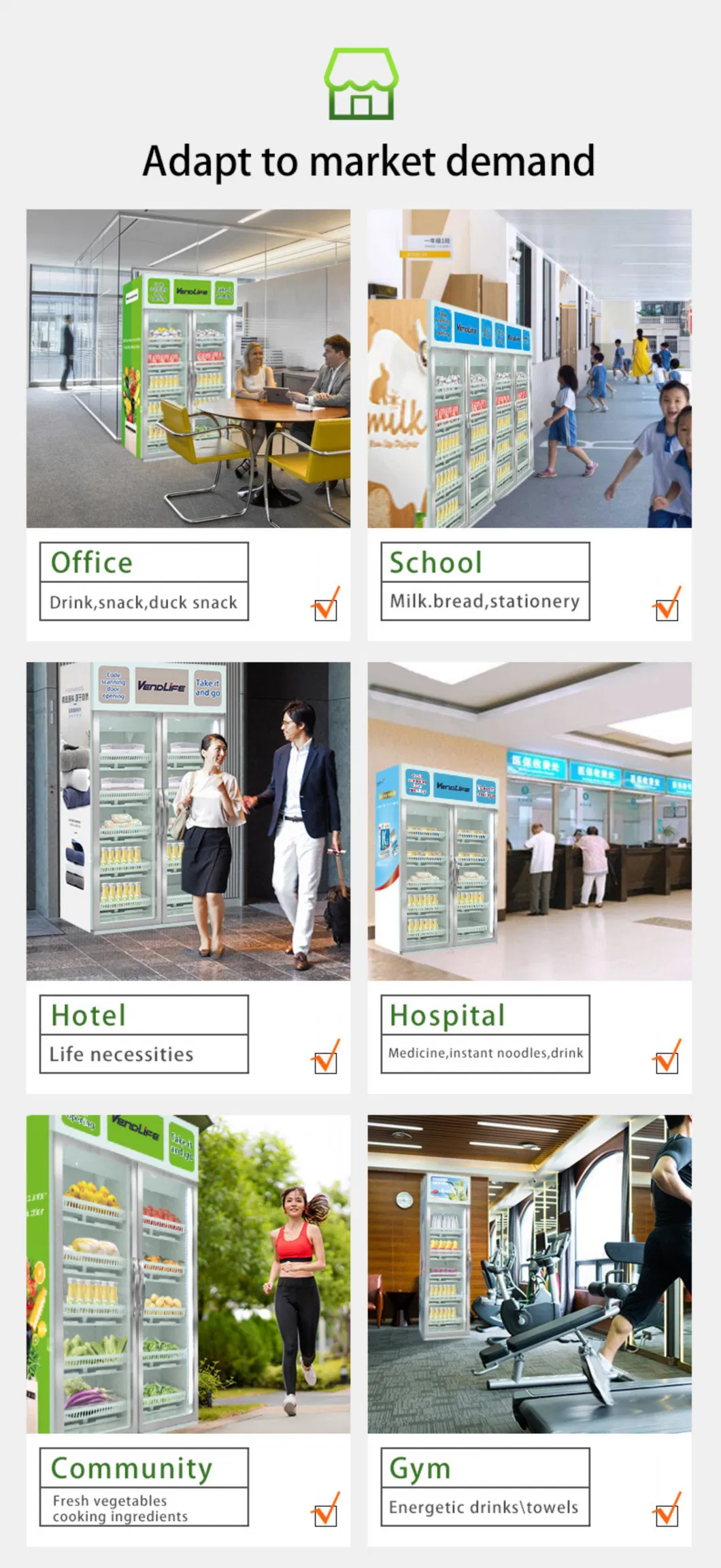 Vendlife Flower Vending Machine Is Remote-Controlled Refrigeration System and Energy Management System