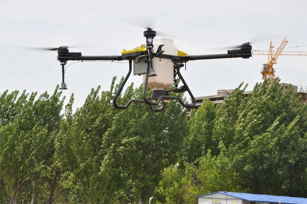 Spraying Paddy Bugs in Rice Farm Using Helicoptor Fumigation Spraying Uav Drone