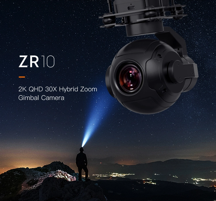 Siyi Zr10 2K 4MP 30X Hybrid Zoom Gimbal Camera