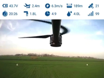 30 Liter Agricultural Dron Agricola Precision Sprayer Drone 4-Axis Agriculture Disinfection Fumigation Fertilizer Crop Spraying Drone with Sow Spreade