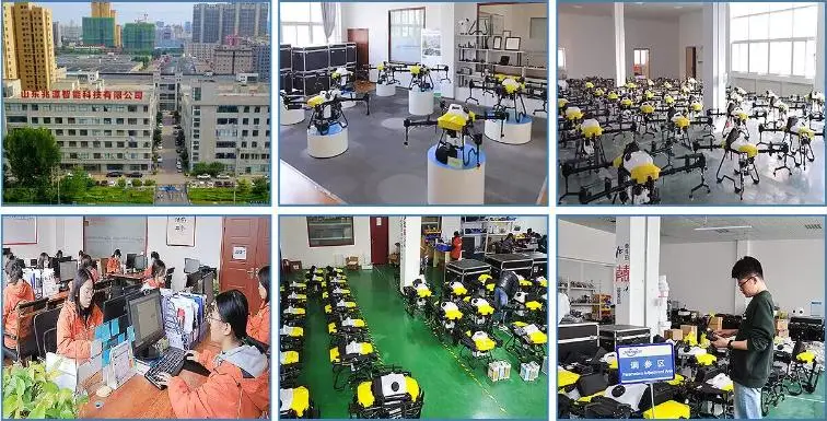 10L 16L Agricultural Spray Drone Farm Drones Crop Sprayer Factory Price