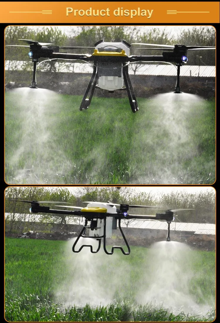 Field Spraying Drone Agricoltura 30kg Agricultural Automatic Liquid Fertilizer Sprayer Drone