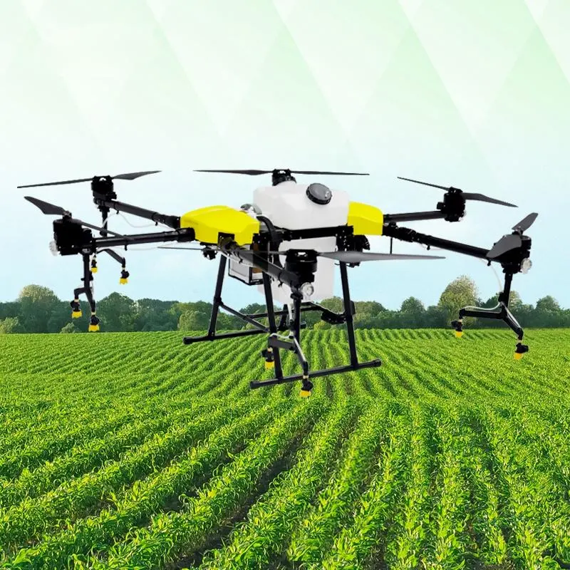 16L 4 Axis Agricultural Spraying Drones Crop Aircraft Mist Agriculture