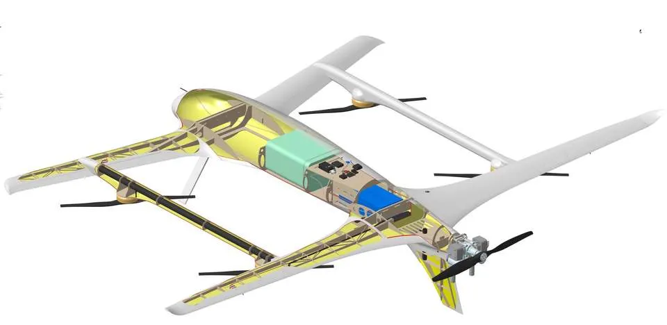 Long Endurance Heavy-Duty Surveying Mapping and Inspection Drone