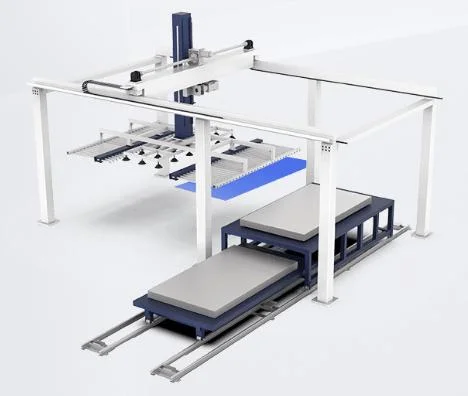 Hsg Laser Automatic Loading &amp; Unloading System for 1-8mm Thickness Sheet Metals with Unmanned and Full-Automatic Operation