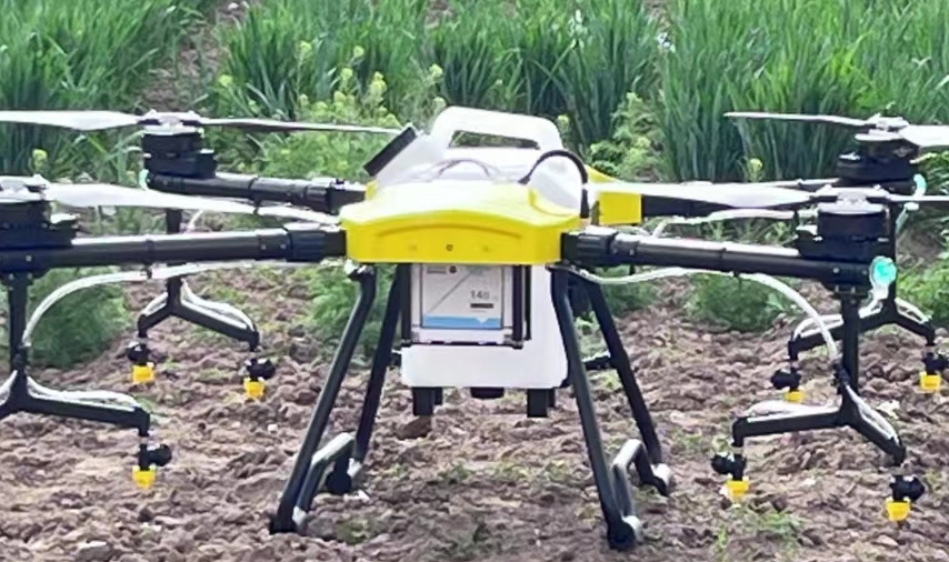 New Designed Cost-Effective Sprayer 2 in 1 Drone, Agricultural Pesticide Sprayer Spreader Drone