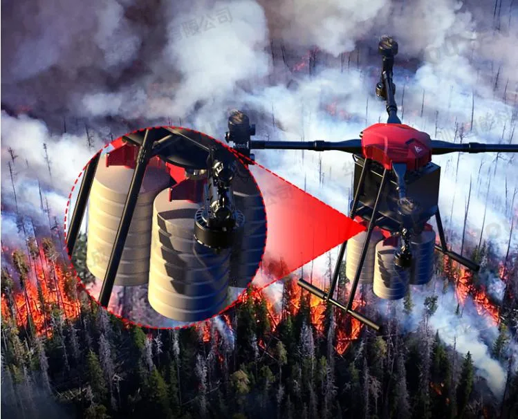 Fire-Fighting Drones Heavy-Duty Logistics Transportation