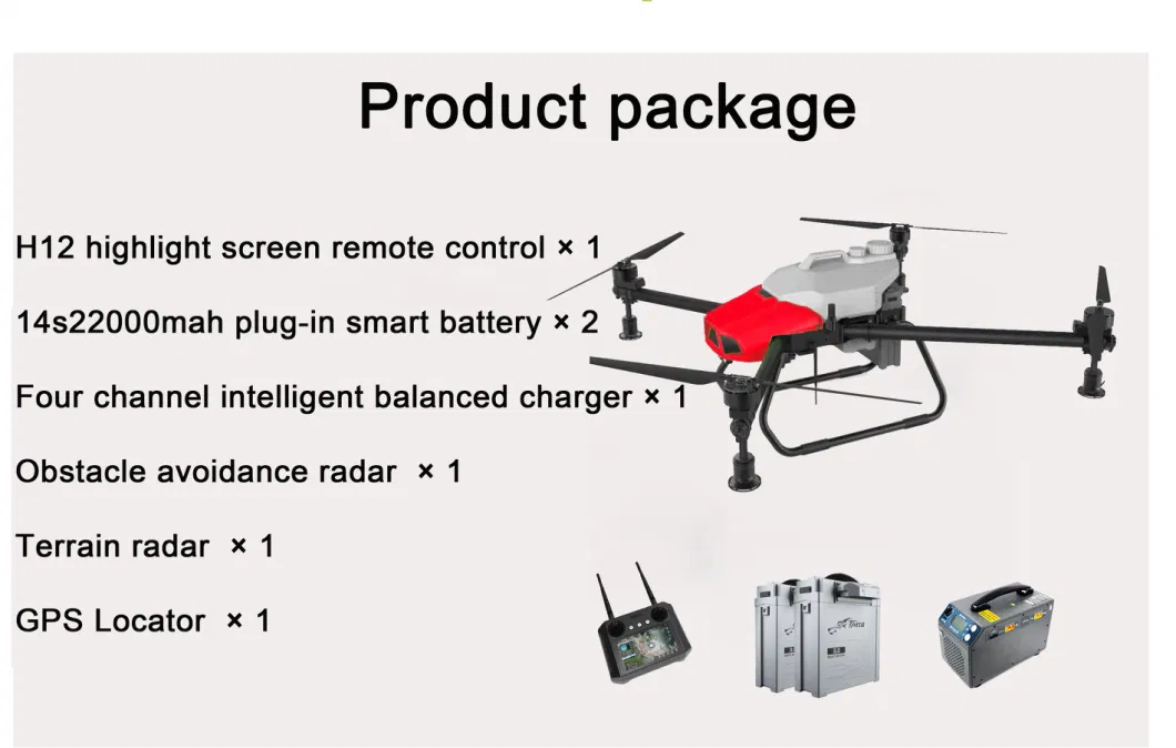 Drone Sprayer 30L Precision Agriculture Drone Professional Plant Protection Farm Crop Sprayer