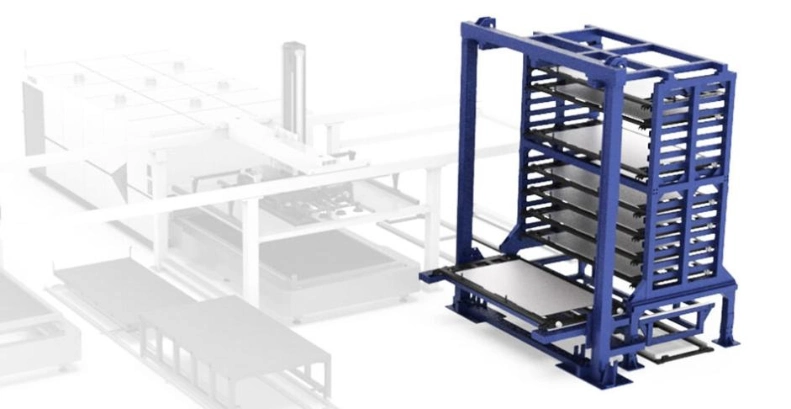 Factory Directly Sales for Automatic Storage Pallet Racking for Sheet and Plate Metals Loading and Unloading System