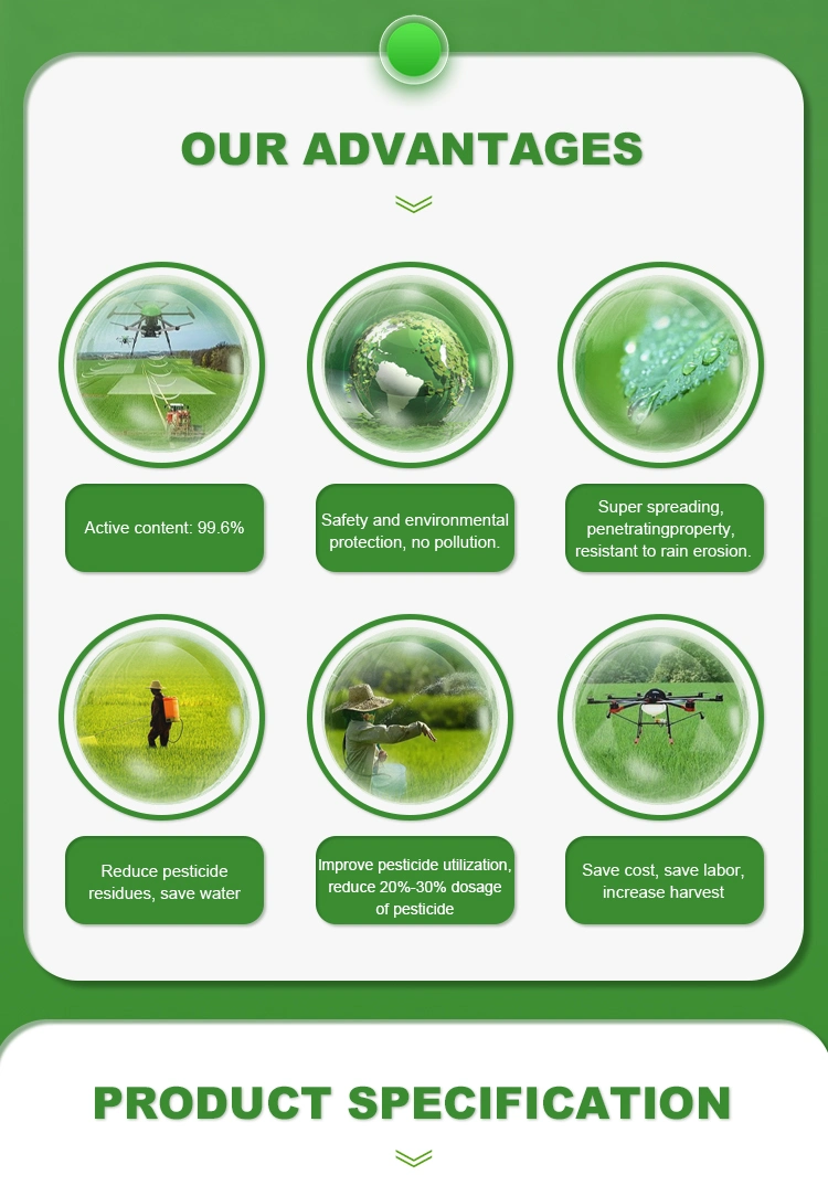 Drift Control Adjuvant to Enhance Deposition Retention and Control Spray Droplet Size of Agricultural