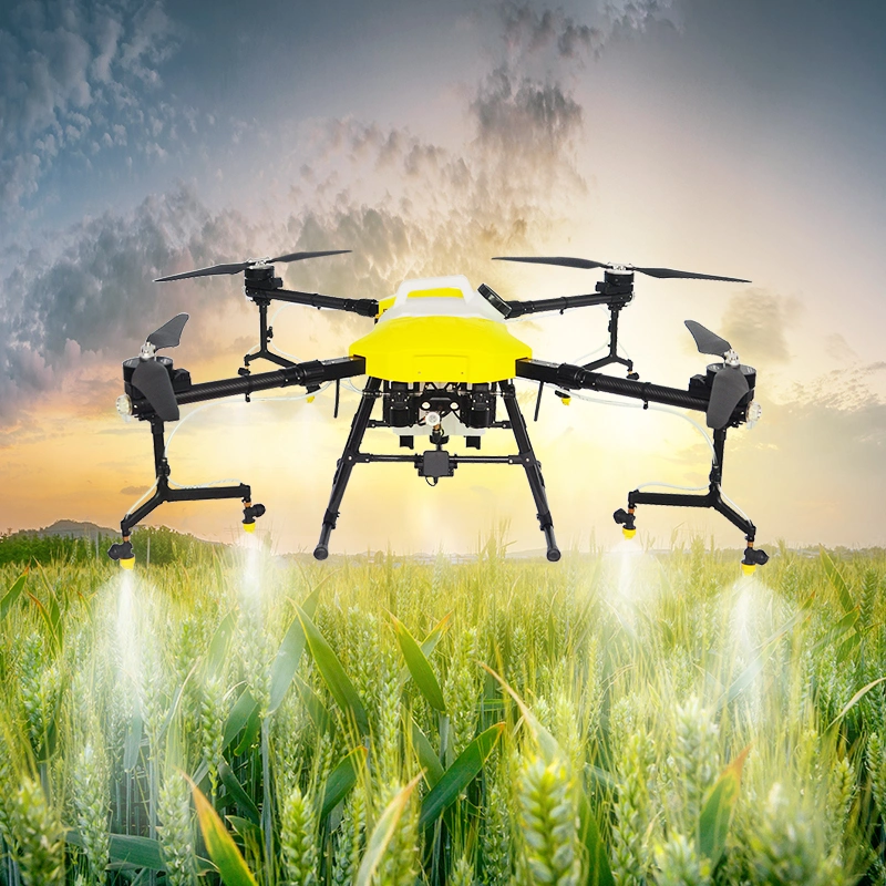 Fumigation Machine Uav Agricultural Drone 4 Motors Heavy Lifting Precision Flying Agriculture Drone Spraying Fertilizer and Pesticides