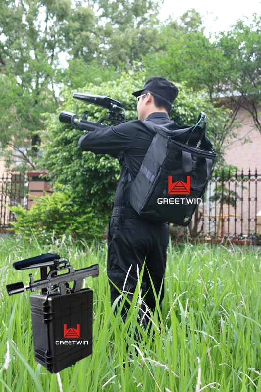 125W Portable Signal Jammer/ Luggage Jammer Manpack Jammer (GW-VIP JAM5)