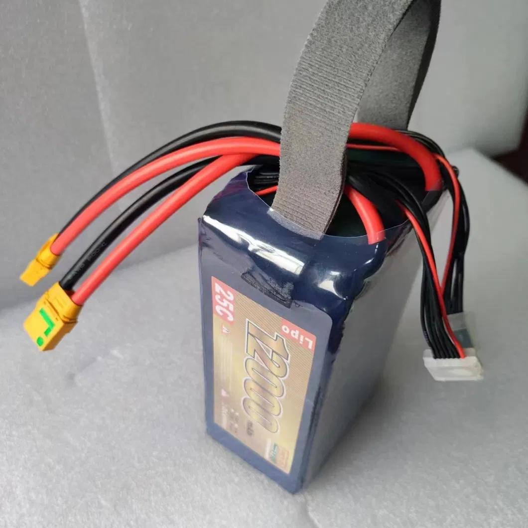 Factory Wholesale 12s Lipo 44.4V Battery 16000mAh for Uav Drone Agricultural Sprayer