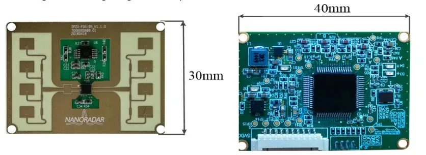 Range Sense Radar for Unmanned Aerial System Parts for Agricultural Drone Spraying