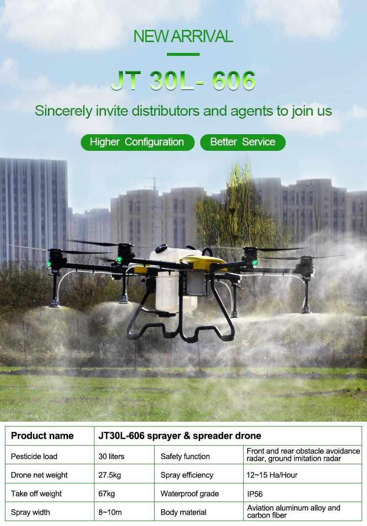 30lt Autonomous Drone Agriculture, Commercial Drone Used in Farming for Agriculture Made in China